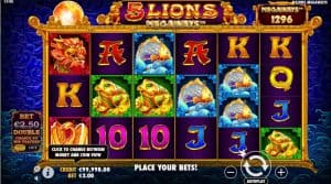 Singa Emas Pembawa Keberuntungan Besar di 5 Lions Megaways