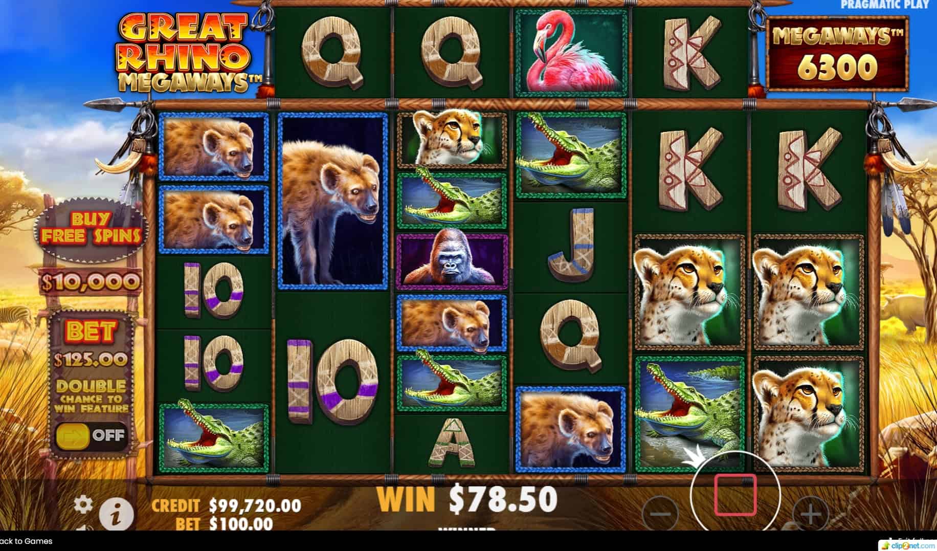 Safari Afrika dan Kejutan Spesial Melimpah Great Rhino Megaways