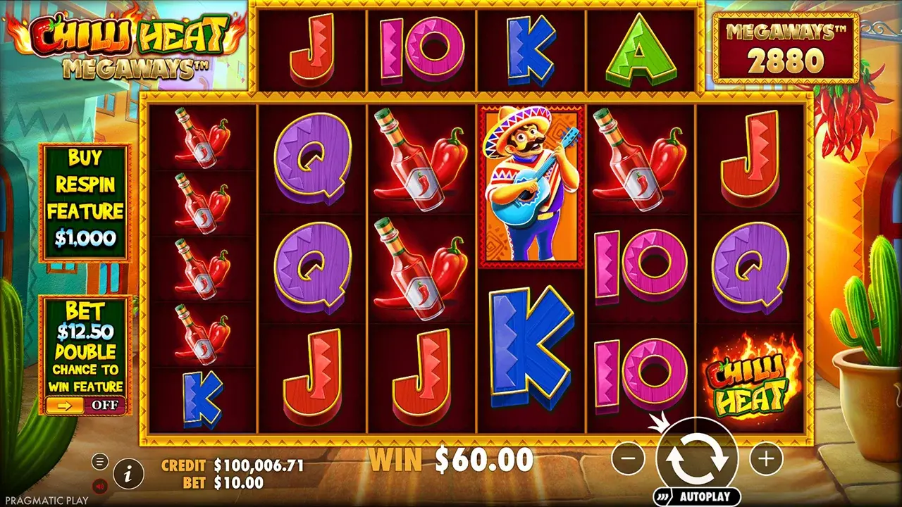 Fiesta Pedas Penuh Warna Unik di Chilli Heat Megaways #1