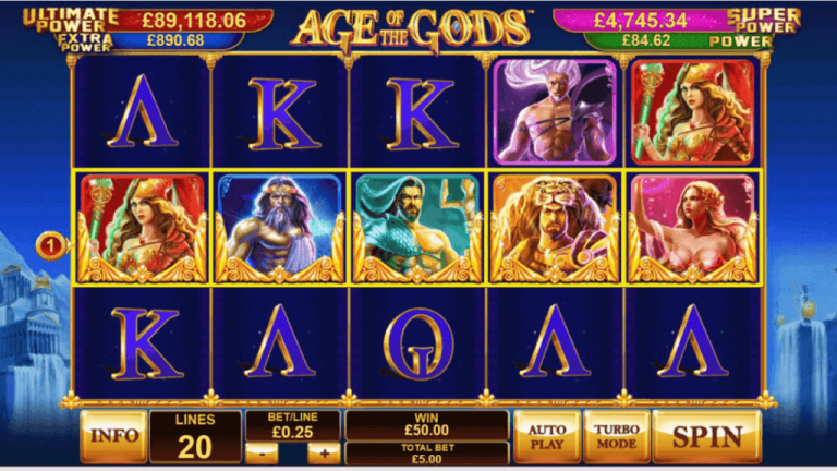 Kekuatan Dewa Buka Peluang Besar Menang Age of the Gods