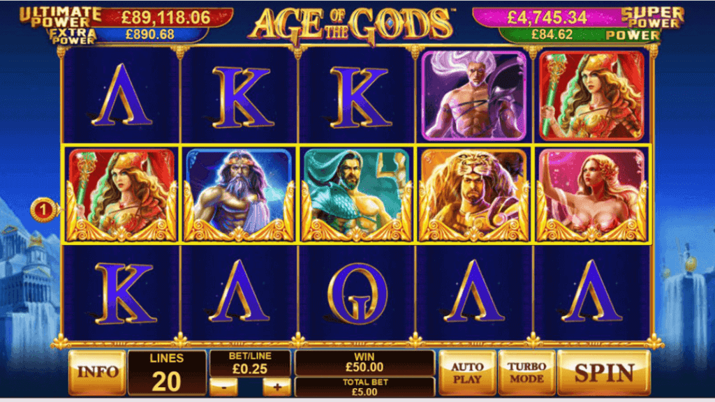 Kekuatan Dewa Buka Peluang Besar Menang Age of the Gods